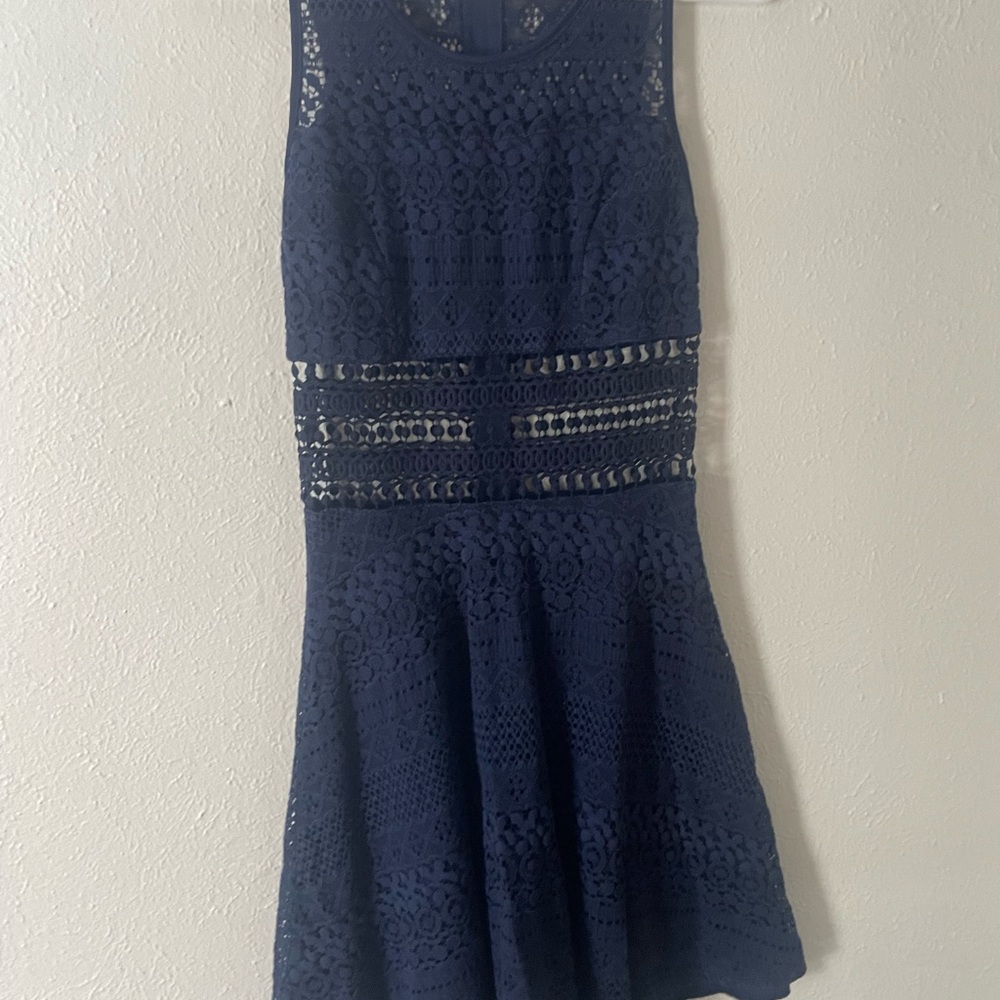 Rue21 Navy Lace Mini Dress